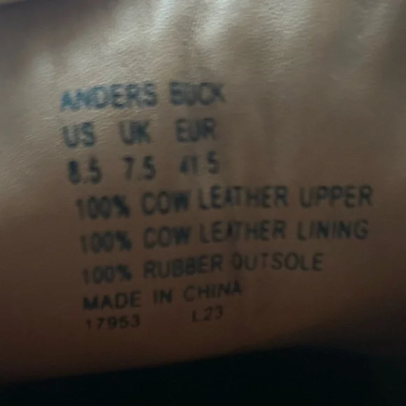 POLO RALPH LAUREN Men's Anders Leather Driver Driving Style Loafer Brown Sz 8.5 - Picture 12 of 12